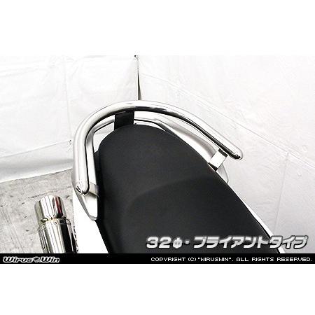 WirusWin ウイルズウィン タンデムバー サイズ：Φ32 / タイプ：ブライアントタイプ NMAX NMAX155 YAMAHA ヤマハ グラブバー・タンデムバー・シーシーバー 外装
