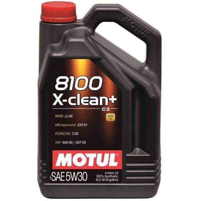 MOTUL（モチュール） 8100 X-clean+【5W30】【4サイクルオイル】 容量