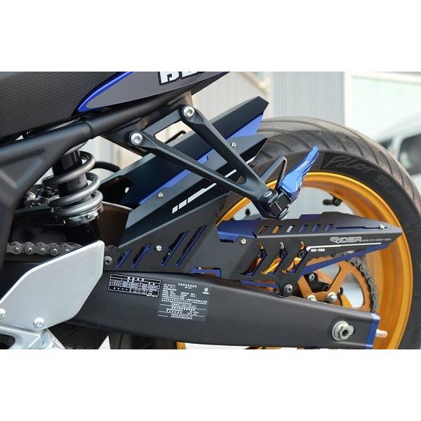 専用 RIDEA リデア リアフェンダー カラー：ブラック MT-03 (2015-) MT-25