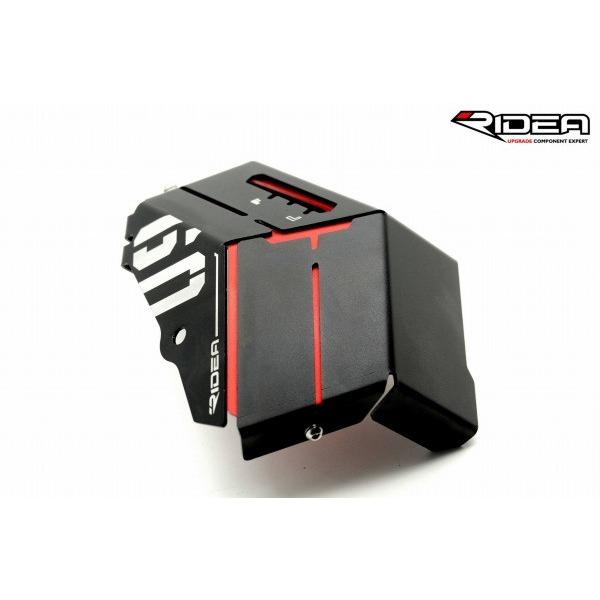 RIDEA リデア ラジエターリザーブタンクカバー カラー：ブルー MT-09 トレーサー XSR900 YAMAHA ヤマハ ラジエーター 冷却関連 エンジン | RIDEA | 01