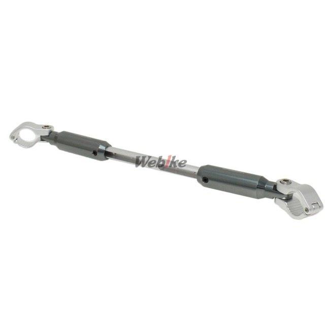 SPEEDRA スピードラ アジャスタブルハンドルブレース 225mm-330mm クランプカラー：シルバー／センターバー：チタン ハンドルブレース ハンドル | SPEEDRA | 12