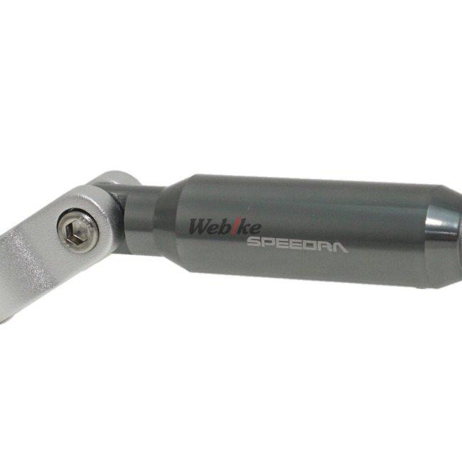 SPEEDRA スピードラ アジャスタブルハンドルブレース 225mm-330mm クランプカラー：シルバー／センターバー：チタン ハンドルブレース ハンドル | SPEEDRA | 13