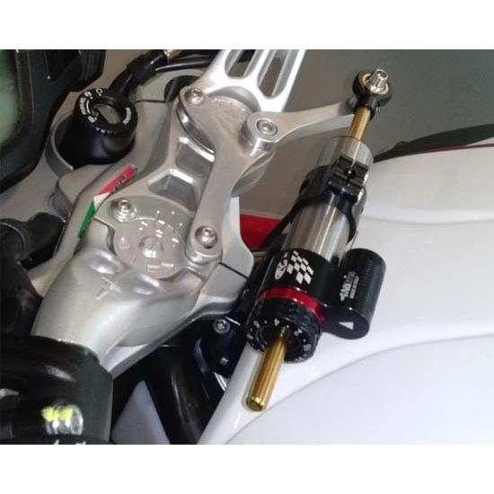Matris マトリス ステアリングダンパーキット Kタイプ (カラー：ブラック) ブルターレ800ドラッグスター MV AGUSTA アグスタ ステアリングダンパー ハンドルの画像
