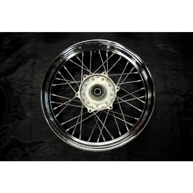 部品屋K&W 16インチフロントホイールキット カラー：メッキ ドラッグ