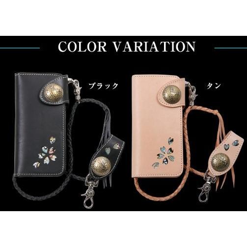 DEGNER（デグナー） 花山 レザーウォレット カラー：ブラック 財布