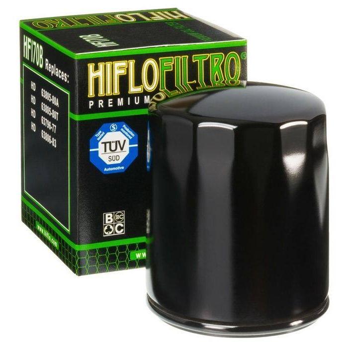 HIFLOFILTRO ハイフローフィルトロ オイル フィルター ブラック(ツヤ