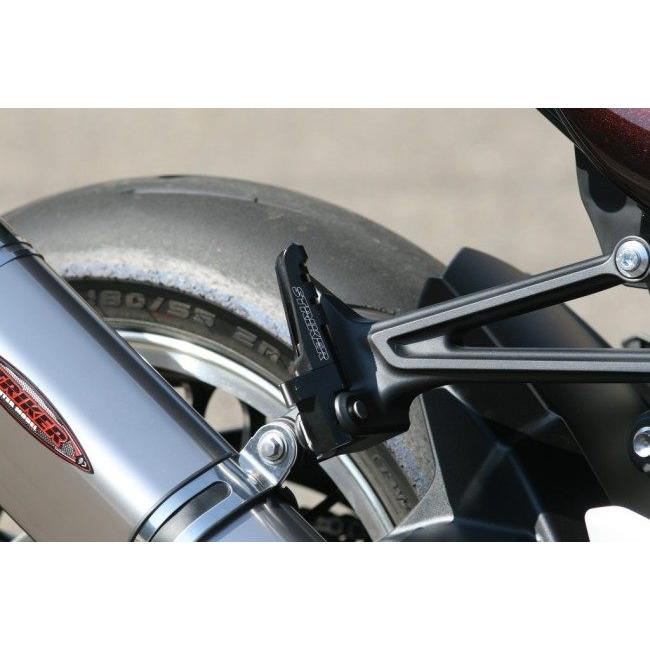 STRIKER ストライカー タンデムステップバー カラー：ブラックアルマイト KAWASAKI カワサキ タンデムステップ・タンデムブラケット ステップ 足回り | STRIKER | 03