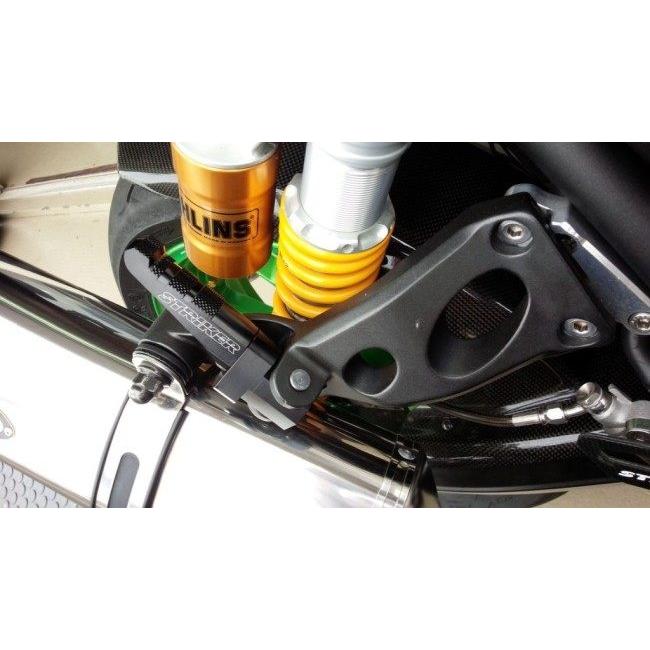 STRIKER ストライカー タンデムステップバー カラー：ブラックアルマイト KAWASAKI カワサキ タンデムステップ・タンデムブラケット ステップ 足回り | STRIKER | 04