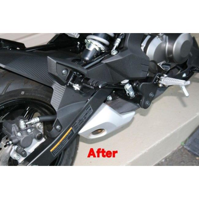 STRIKER ストライカー タンデムステップバー カラー：ブラックアルマイト KAWASAKI カワサキ タンデムステップ・タンデムブラケット ステップ 足回り | STRIKER | 02