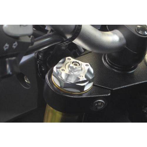 SP武川 SPタケガワ フロントフォークトップボルト トップボルト本体カラー：シルバー / キャップカラー：シルバー モンキー125 ダックス125 GROM MSX125SF MSX | スペシャルパーツ武川 | 01