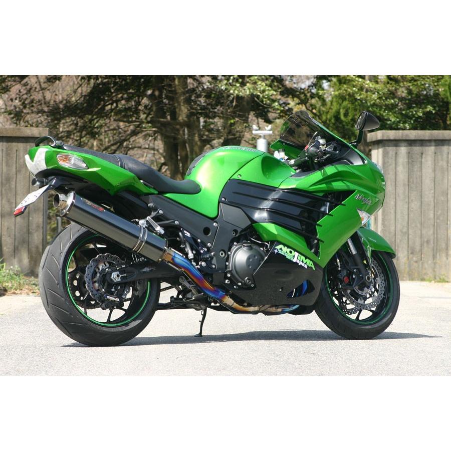 NOJIMA ノジマ HEATチタン フルエキゾースト ZX-14 R ZXT40F ZXT40E KAWASAKI カワサキ フルエキゾーストマフラー マフラー | ノジマエンジニアリング | 01