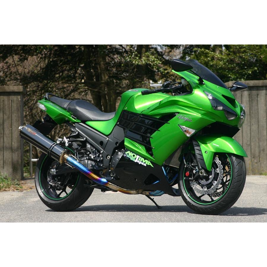 NOJIMA ノジマ HEATチタン フルエキゾースト ZX-14 R ZXT40F ZXT40E KAWASAKI カワサキ フルエキゾーストマフラー マフラー | ノジマエンジニアリング | 04