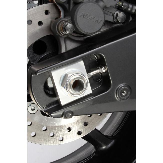 ZETA ジータ チタンチェーンアジャスターボルト／ナットセット(Z-チタン) HONDA ホンダ KAWASAKI カワサキ SUZUKI スズキ YAMAHA ヤマハ BETA ベータ 足回り | ZETA | 04