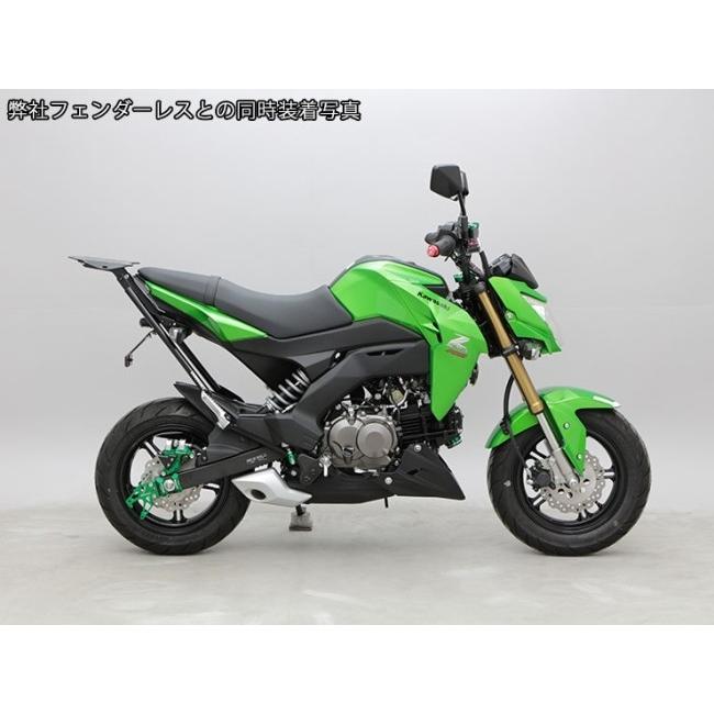 ENDURANCE エンデュランス リアキャリア Z125 プロ KAWASAKI カワサキ｜webike｜09