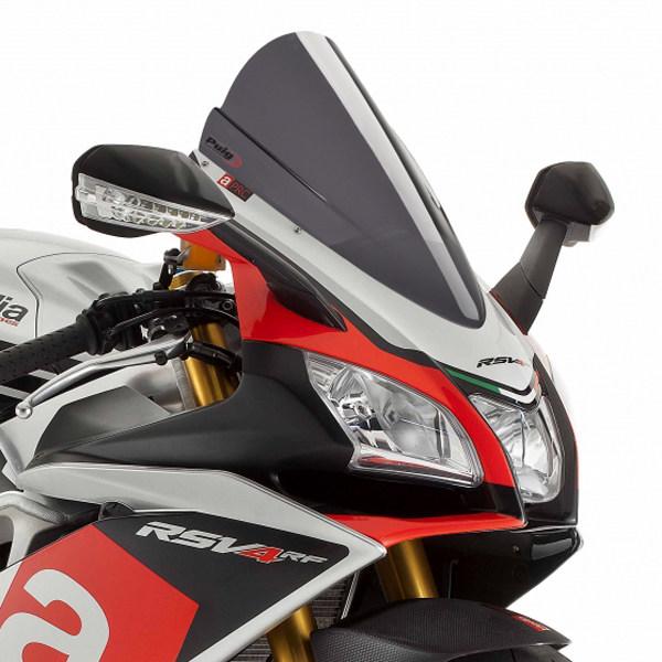 プーチ レーシングスクリーン スモーク アプリリア RSV4 Puig（プーチ） レーシングスクリーン カラー：ダークスモーク RSV4