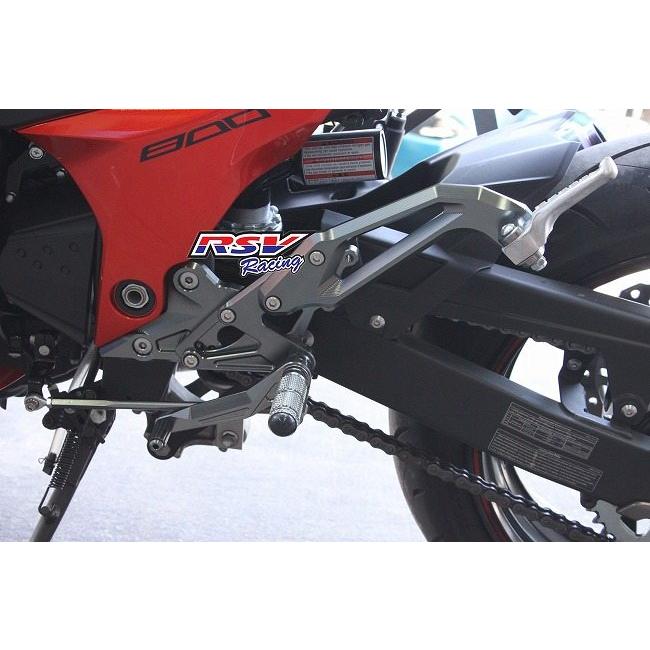 うえ RSV racing アールエスブイレーシング Rearset adjustable Z800 カラー