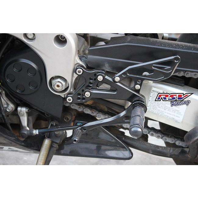 ブランド登録なし - RSV racing アールエスブイレーシング Rearset adjustable CBR600F 色つや：Silver HONDA ホンダ うしろ側足どり 足どり 足回転運動 バックステップ-車、バイク、自転車