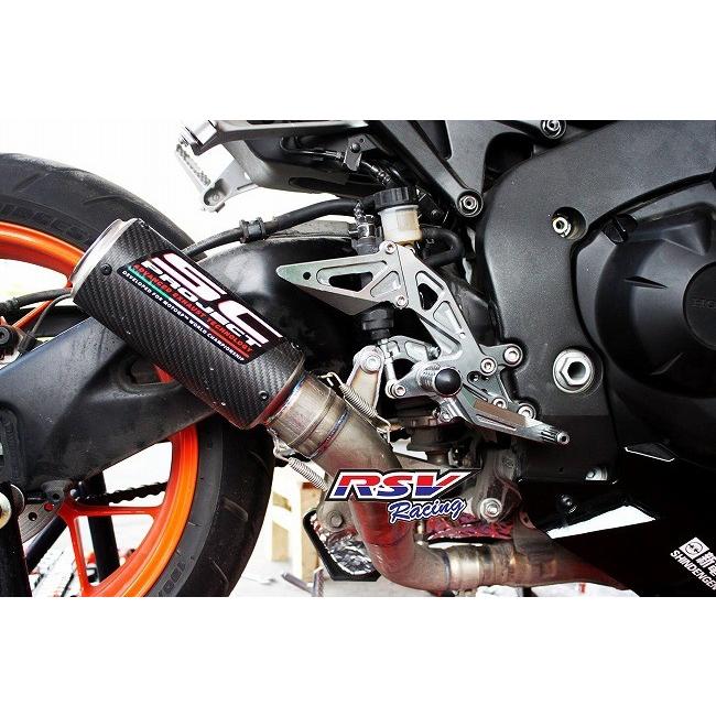 RSV racing RSV racing:アールエスブイレーシング バックステップ 可変タイプ CBR1000RR 12-14用 カラー：titanium CBR1000 2012-2014 RSV racing
