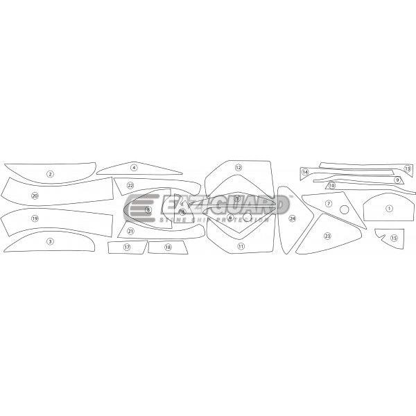 EAZI-GUARD イージーガード 車種別ストーンチッププロテクション