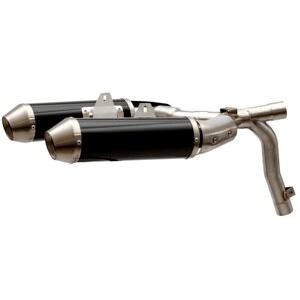 SPARK EXHAUST スパーク マフラー ROUND スリップオンマフラー 2本出し ハイマウント仕様 タイプ：キャタライザー付き DUCATI ドゥカティ