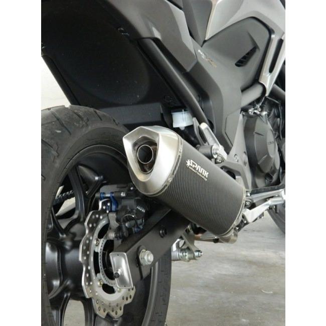 【希少】 SPARK EXHAUST SPARK EXHAUST:スパーク マフラー FORCEサイレンサー タイプ：承認 NC 700 750 X 750 S 750 D (12-18) NM4 Vultus 【HOV1560288636】(56800円)