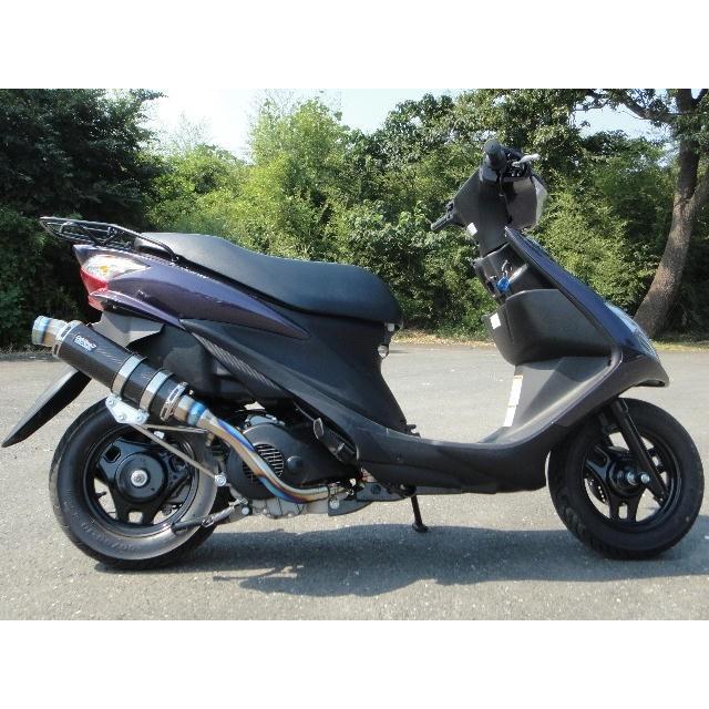 v125 v125G v125S WJ ウインドジャマーズ　マフラー WINDJAMMERS ウインドジャマーズ チタンスクデット マフラー F/SUS O2