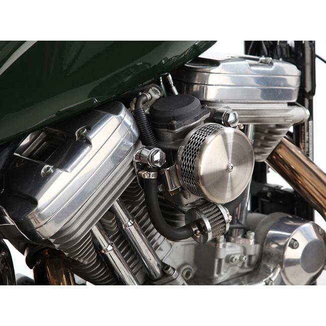 Motor rock スポーツスター Motor Rock モーターロック オールドスタイル手曲げマフラー