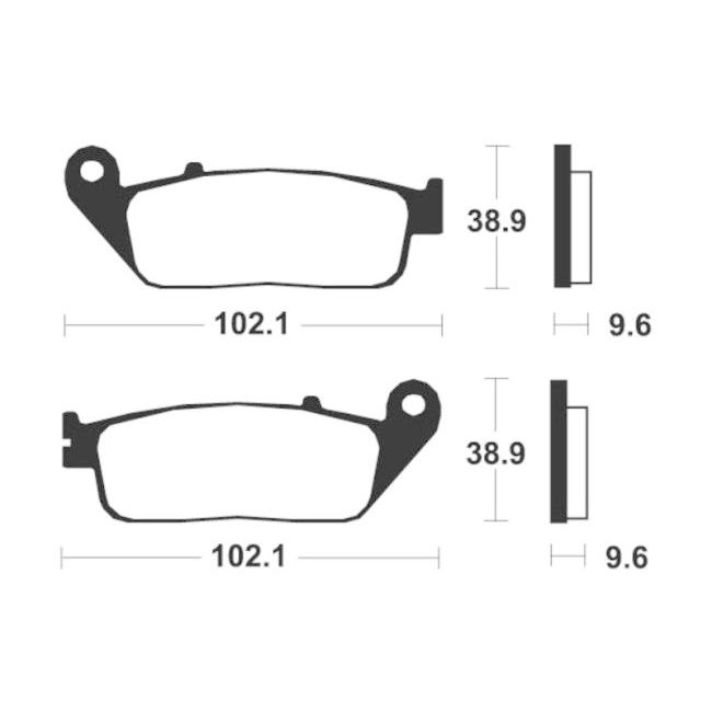 TECNIUM TECNIUM:テクニウム Street Organic Brake pads - MA200｜webike｜02