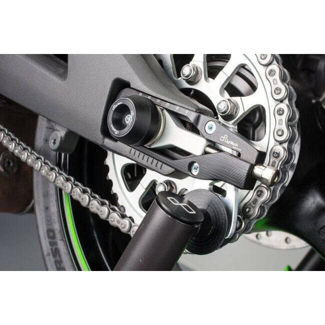 LighTech ライテック チェーンアジャスター カラー：ブラック ZX-10R SE ZX-10RR KAWASAKI カワサキ アクスルブロック・チェーンアジャスター 足回り | LighTech | 02