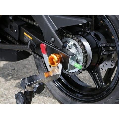 BABYFACE ベビーフェイス アクスルカップ カラー：ゴールド GROM Monkey Z125 GSXR125 DEMON150 NSF100 NSR50 アクスルスライダー フレーム | babyface | 03