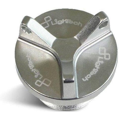 LighTech ライテック オイルフィラーキャップ カラー：シルバー DUCATI ドゥカティ HONDA ホンダ KAWASAKI カワサキ TRIUMPH トライアンフ YAMAHA ヤマハ | LighTech | 01