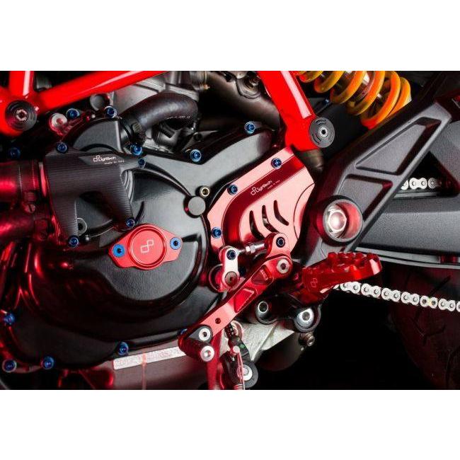 LighTech ライテック エンジン用ボルトキット カラー：シルバー HYPERMOTARD 821 SP HYPERSTRADA DUCATI ドゥカティ クランクケースボルト エンジンパーツ_1