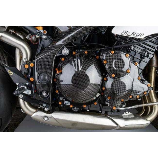 LighTech ライテック エンジン用ボルトキット カラー：レッド SPEED TRIPLE 1050 TRIUMPH トライアンフ クランクケースボルト エンジンパーツ エンジン_1