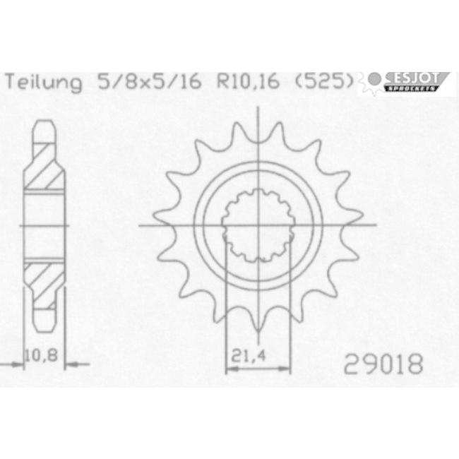 Esjot エスヨット スチール製スプロケット 丁数：41 KAWASAKI カワサキ ドライブスプロケット・フロントスプロケット 駆動系 | ブランド登録なし | 02