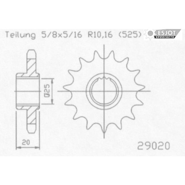 Esjot エスヨット スチール製スプロケット 丁数：15 RSV1000 Mille USA SP SL R RSV Tuono 1000 RSV4 APRC ABS V4R APRILIA アプリリア 駆動系 | ブランド登録なし | 01