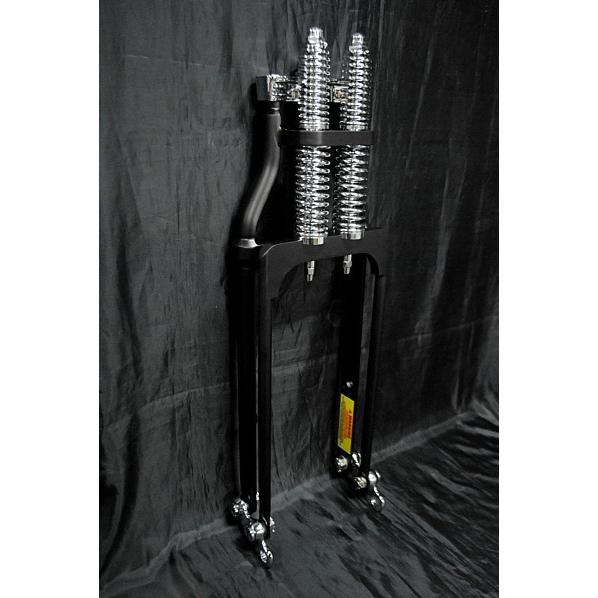 部品屋Kamp;W 部品屋Kamp;W スプリンガーフォークキット タイプ/カラー:ドラム用ブラック SR500 SR400|ウェビック1号店|01