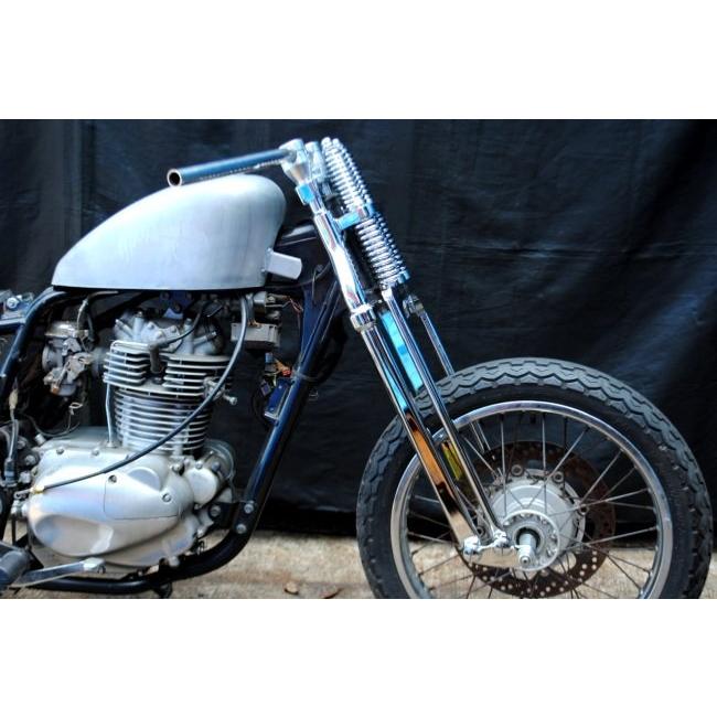 部品屋K&W スプリンガーフォークキット カラー：ブラック エストレヤ