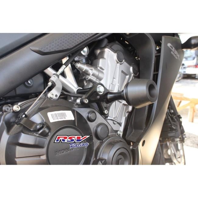 RSV racing アールエスブイレーシング Middle Frame slider CB650F，CBR650F カラー：Gold CB650F CBR650F HONDA ホンダ フレームの画像