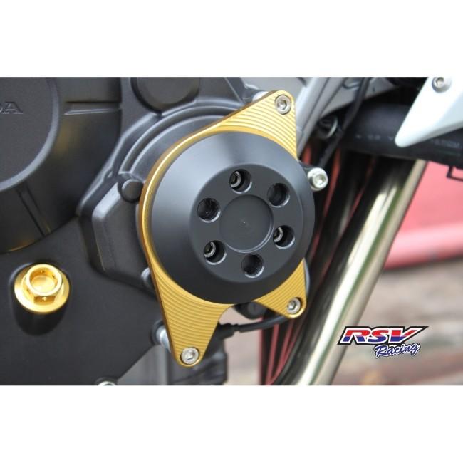 RSV racing アールエスブイレーシング Middle Frame slider CBR250 カラー：Red CBR250R HONDA ホンダ エンジンスライダー・フレームスライダー フレームの画像