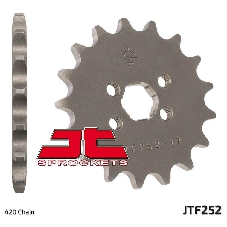 JT SPROCKETS JT SPROCKETS:JTスプロケット Steel Standard Front Sprocket 252 420 CRF 80 F  XR 80
