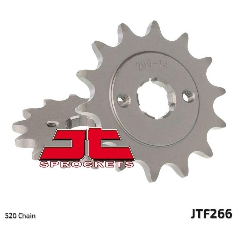 JT SPROCKETS JT SPROCKETS:JTスプロケット Steel Standard Front Sprocket 266 - 520 CR 125 R  MTX 200 RW  XL 250 R  XR 250 R｜webike