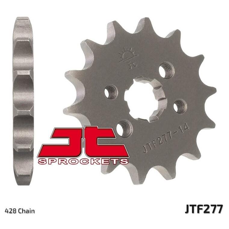 JT SPROCKETS JTスプロケット スチール製フロントスプロケット スタンダード 277 428 22883001ウェビック1