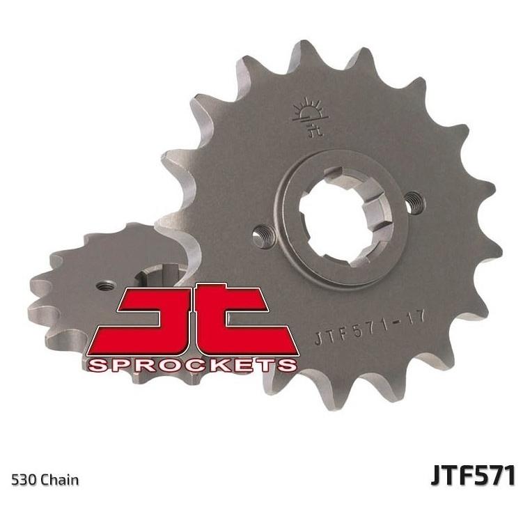 JT SPROCKETS JT SPROCKETS:JTスプロケット Steel Standard Front Sprocket 571 520 FZ 600 XJ 550 YT 60