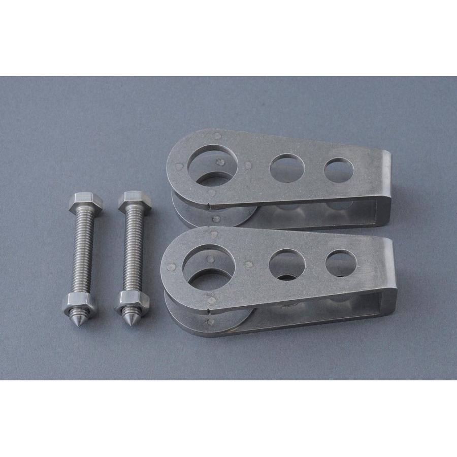 M-TEC中京 エムテック中京 ステンレス チェーンスライド8mm Z1 (900SUPER4) Z2 (750RS/Z750FOUR) KAWASAKI カワサキ アクスルブロック・チェーンアジャスター | ブランド登録なし