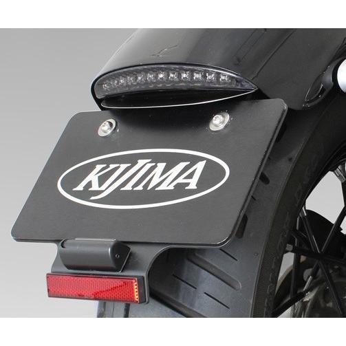 ハーレーダビッドソン　HARLEY-DAVIDSON　純正バイザースタイルテールランプキット KIJIMA（キジマ） ライセンスブラケットキット LEDテール併用 HARLEY