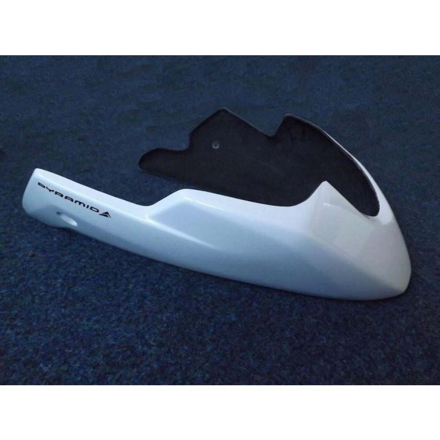 PYRAMID PLASTICS - Pyramid Plastics 金字塔可塑性物質 アンダーカウル/スポイラー(Belly Pan／Spoiler) 色つや：Gloss White MT09 FZ09 YAMAHA ヤマハ アンダーカウル 飾りつけ アンダーカウル-外装パーツ