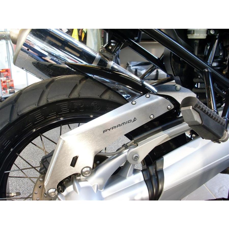 Pyramid Plastics ピラミッドプラスチック リアフェンダー(Hugger) タイプ：Gloss Black R1200GS 2004-2012 BMW リアフェンダー フェンダー関連 外装