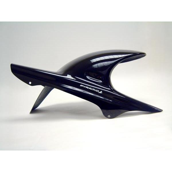 PYRAMID PLASTICS - Pyramid Plastics 金字塔可塑性物質 後押しどろ除け(Hugger) 手あい：BLACK CB600F Hornet 2005-2006 HONDA ホンダ 後押しどろ除け どろ除けかかわり合い 飾りつけ 車、バイク、自転車-バイク-リアフェンダー