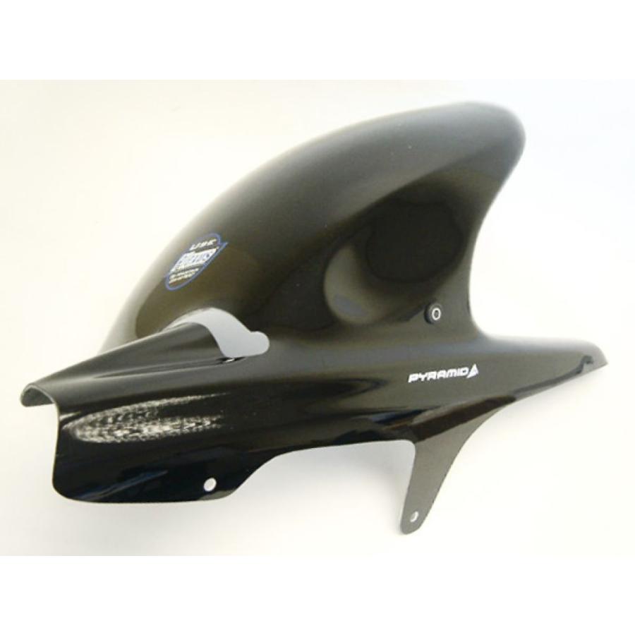 PYRAMID PLASTICS - Pyramid Plastics 金字塔可塑性物質 グロスブラック・リアフェンダー(Gloss Black Hugger) VFR750 HONDA ホンダ 後押しどろ除け どろ除けかかわり合い 飾りつけ