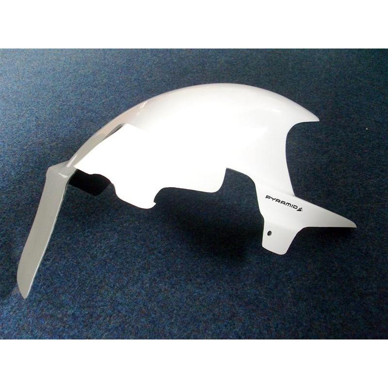 Pyramid Plastics ピラミッドプラスチック リアフェンダー(チェーンガード付)(Hugger With Chainguard) カラー：White GSX1400 ALL SUZUKI スズキ 外装